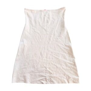Spanx Slimplicity Nude Beige Shapewear Half Slip Skirt Small Smooth Seamless